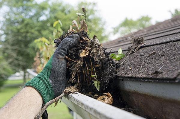 gutter cleaning is included in our regular maintenance packages for homes and businesses